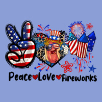 Peace Love Fireworks 4th Of July Long Sleeve Tee | Teevron