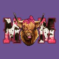 Western Highland Cow Mom Vintage Tee | Teevron