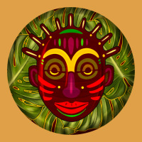 African Masks Round Earrings 4 Premium Hoodie | Teevron