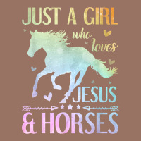 Jesus And Horses, Horse Gifts For Girls, Women Premium Hoodie | Teevron