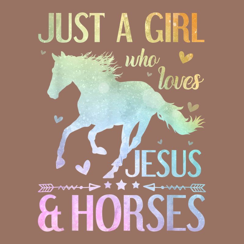 Jesus And Horses, Horse Gifts For Girls, Women Premium Hoodie by minhPixels | Teevron