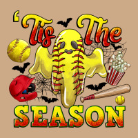 Tis The Season Softball Halloween Vintage Hoodie | Teevron