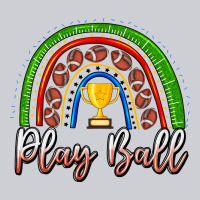 Play Ball Football Rainbow Heavyweight Sweatshirt | Teevron