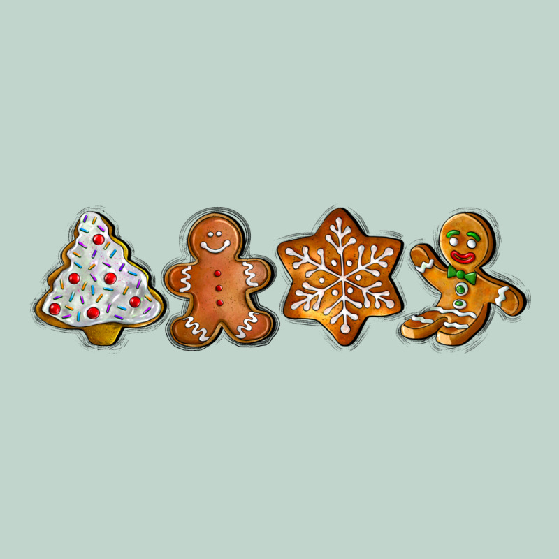 Christmas Cookies Zipper Hoodie by LillyAllenDesigns | Teevron