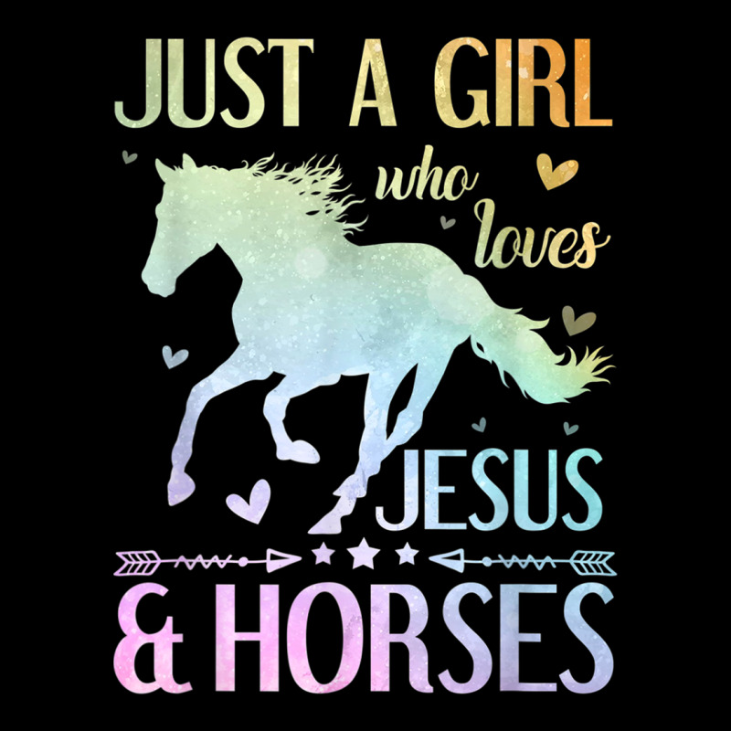 Jesus And Horses, Horse Gifts For Girls, Women Urban Heavy Tee by minhPixels | Teevron