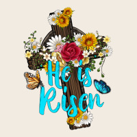 He Is Rısen With Cross And Butterfly Premium Sweatshirt | Teevron