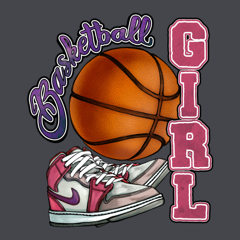Basketball Girl Long Sleeve Tee by HowdyJamesFarm | Teevron
