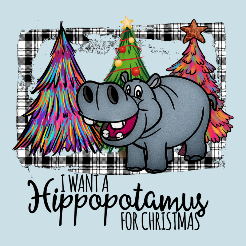 I Want Hippopotamus For Christmas Ladies Tee by Bettercallsaul | Teevron