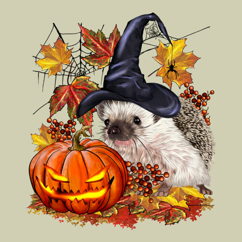 Halloween Hedgehog Heavy Core Tee by LillyAllenDesigns | Teevron