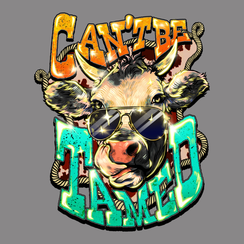 Can't Be Tamed Cow Vintage Tee by HowdyJamesFarm | Teevron