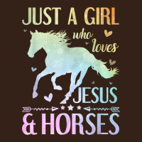 Jesus And Horses, Horse Gifts For Girls, Women Heavy Core Tee | Teevron
