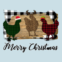 Merry Christmas Chickens Ladies Tee | Teevron
