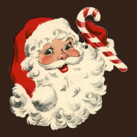 Santa Vintage Face Heavy Core Tee | Teevron