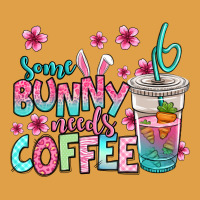 Some Bunny Needs Coffee Easter Premium Hoodie | Teevron