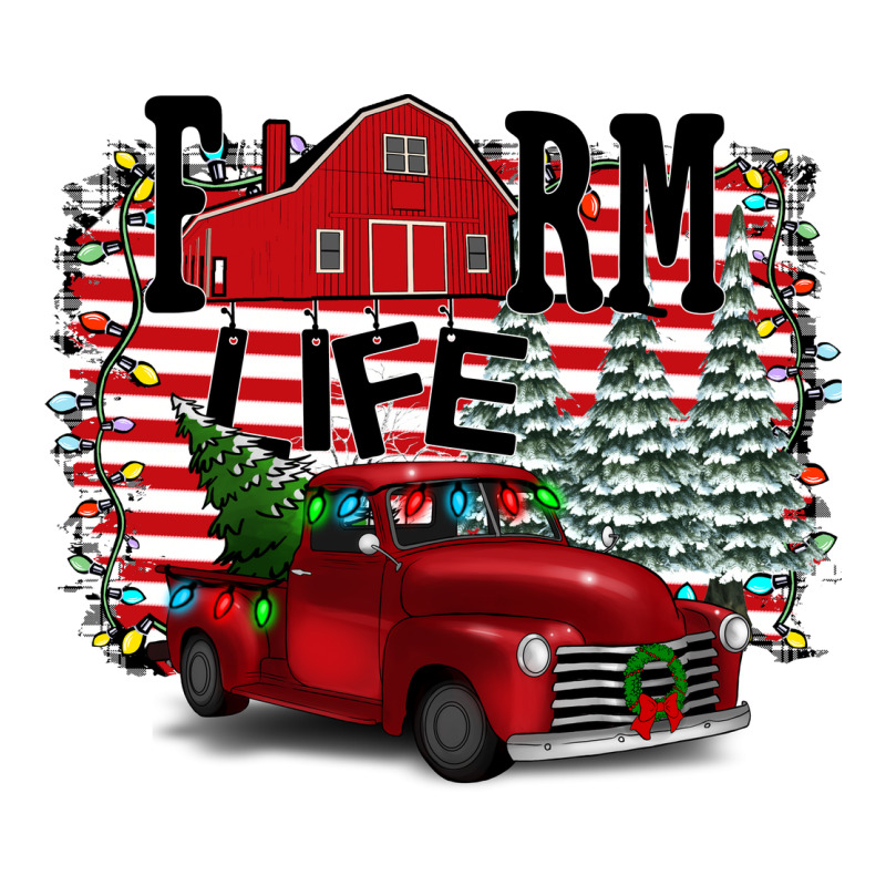 Farm Life Christmas Ladies Tee by Bettercallsaul | Teevron
