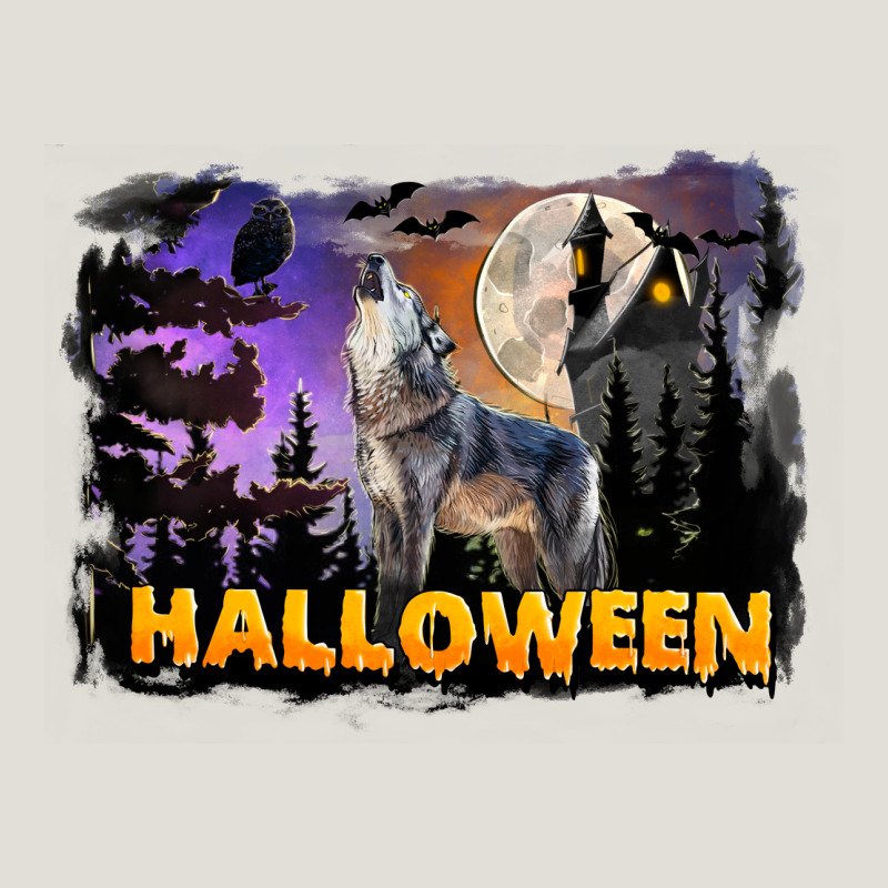 Halloween Wolf Heavy Core Tee by LillyAllenDesigns | Teevron