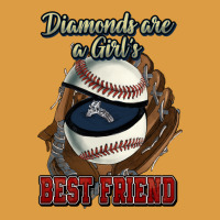 Diamonds Are A Girl's Best Friend Baseball Urban Heavy Tee | Teevron