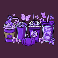 Cancer Coffee Cups Purple Ribbon Classic Tee | Teevron