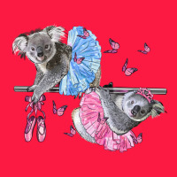 Koalas With Tutu Zipper Hoodie | Teevron