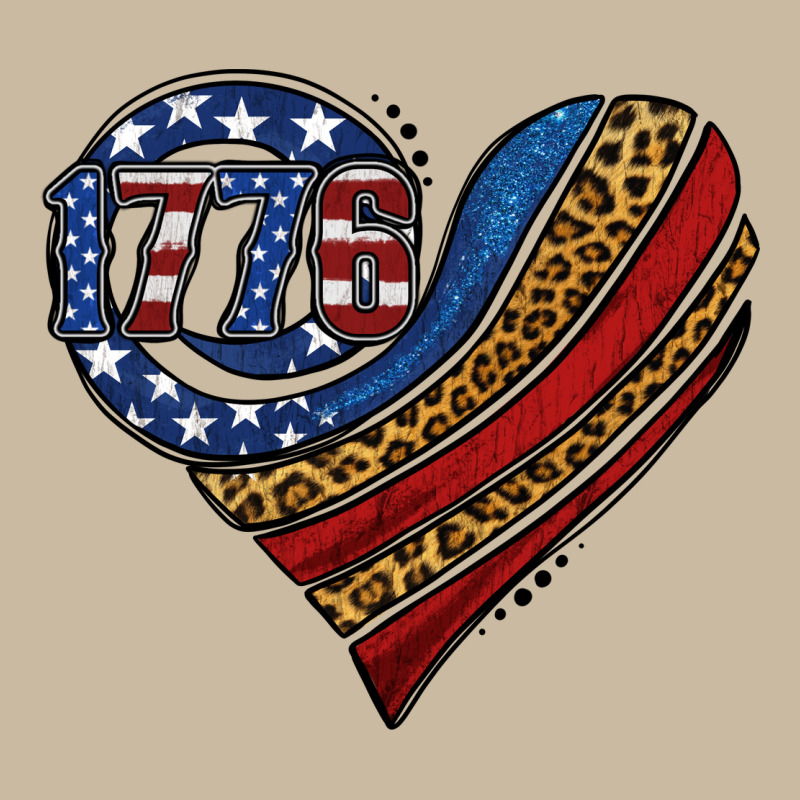 American Western Leopard Flag Heart Long Sleeve Tee by Jasminsmagicworld | Teevron