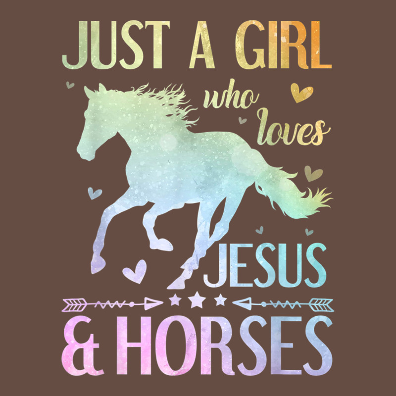 Jesus And Horses, Horse Gifts For Girls, Women Long Sleeve Tee by minhPixels | Teevron
