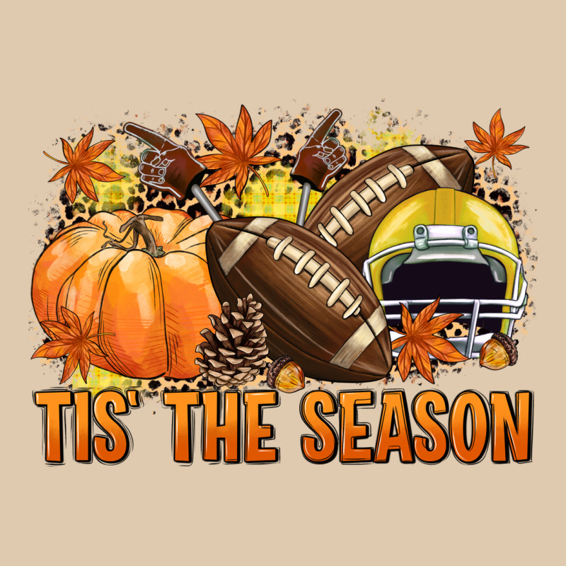 Tis' The Season Football Yellow Helmet Classic Tee by NancyCooperArtShop | Teevron