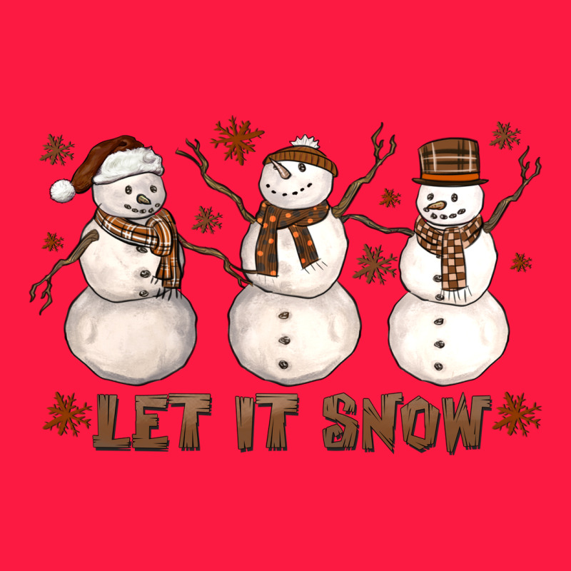Let It Snow Snowmen Zipper Hoodie by LillyAllenDesigns | Teevron