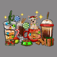 Christmas Coffee Cups With Chihuahua Vintage Tee | Teevron