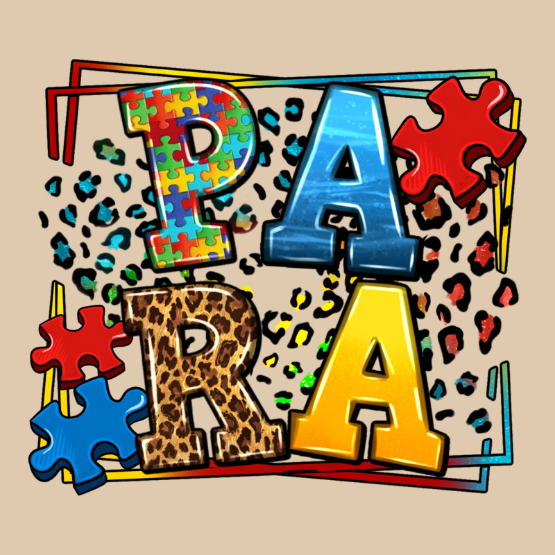 Autism Leopard Frame Para Heavyweight Sweatshirt by LillyAllenDesigns | Teevron