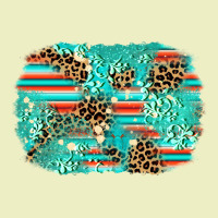 Leopard Turquoise Glitter Background Urban Hoodie | Teevron