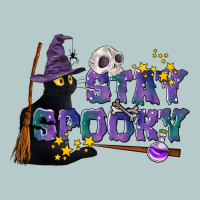 Stay Spooky With Black Cat Heavy Core Tee | Teevron