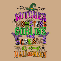 Witches Monsters Goblins And Screams Its Almost Halloween Vintage Hoodie | Teevron