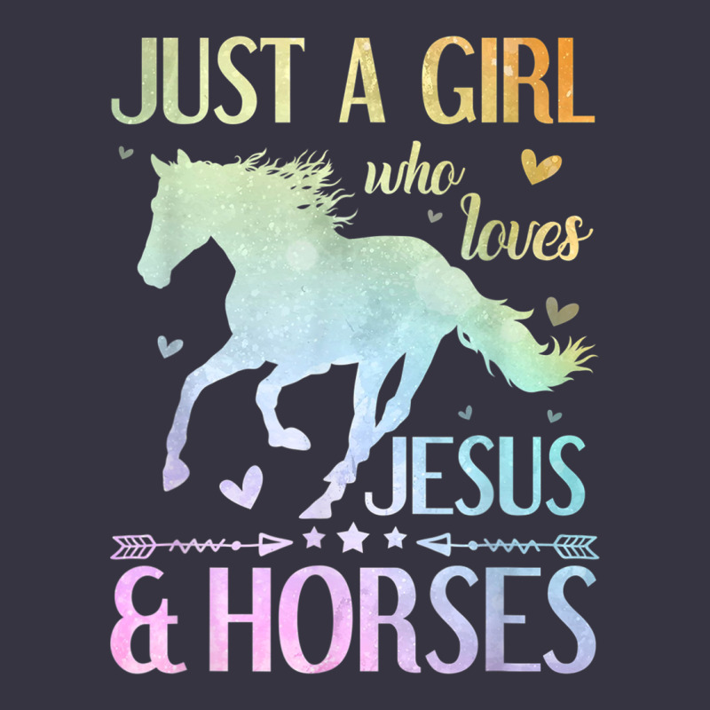 Jesus And Horses, Horse Gifts For Girls, Women Vintage Hoodie by minhPixels | Teevron