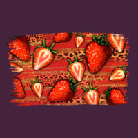 Strawberry Background Premium Tee | Teevron
