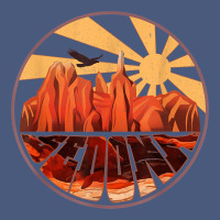 Retro Vintage Sedona Arizona Hiking Sunset Dawn Gift Vintage Hoodie | Teevron