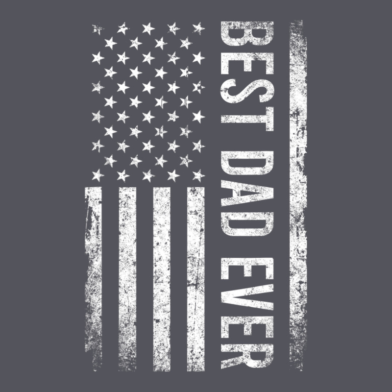 Father's Day Best Dad Ever American Flag Vintage Hoodie by minhPixels | Teevron