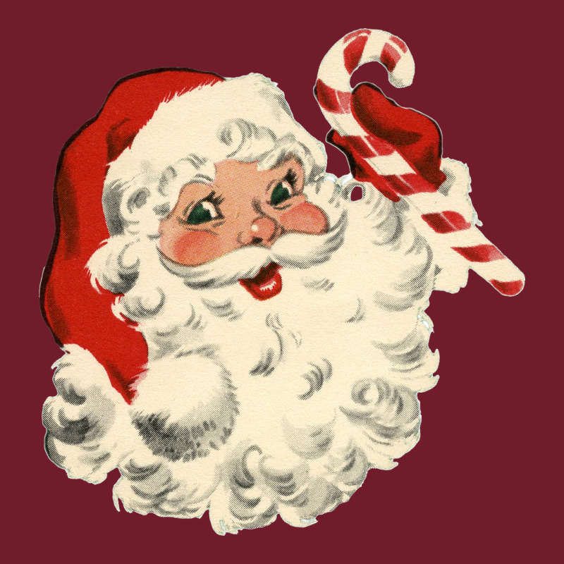 Santa Vintage Face Zipper Hoodie by minhPixels | Teevron