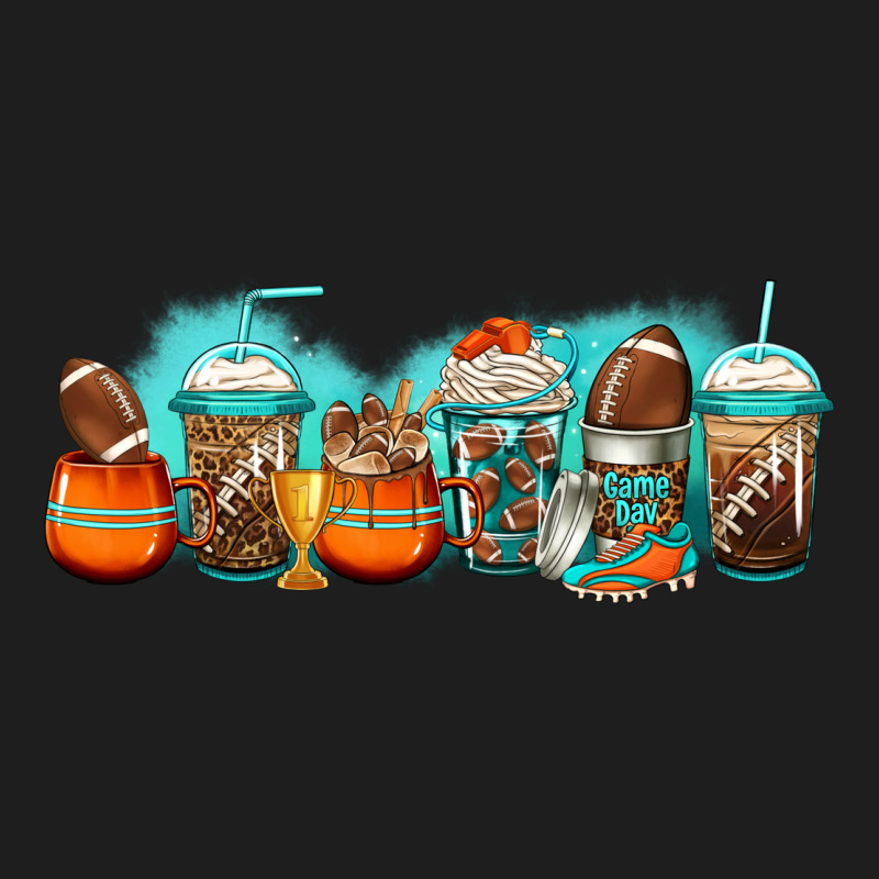 American Football Coffee Cups Classic Tee by Jasminsmagicworld | Teevron