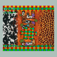 Love Autism Awareness Leopard Cowhide Heavyweight Hoodie | Teevron