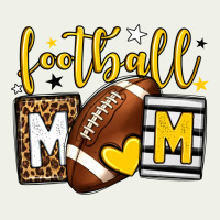 Football Mom Yellow Team Color Urban Heavy Tee | Teevron