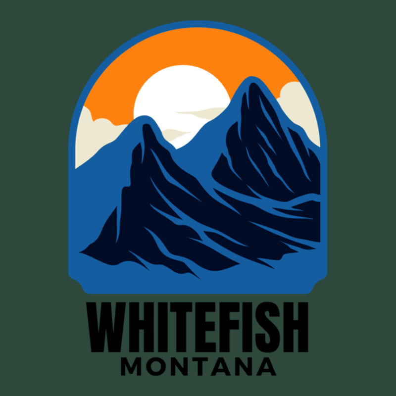 Whitefish Mt Zipper Hoodie by minhPixels | Teevron