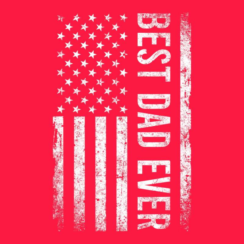 Father's Day Best Dad Ever American Flag Zipper Hoodie by minhPixels | Teevron