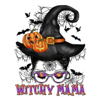 witchy mama messy bun | Teevron
