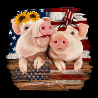Cute Couple American Pigs Premium Tee | Teevron