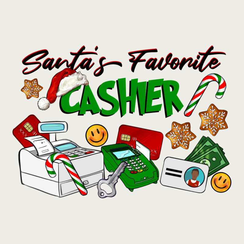 Santa's Favorite Cashier Zipper Hoodie by LillyAllenDesigns | Teevron