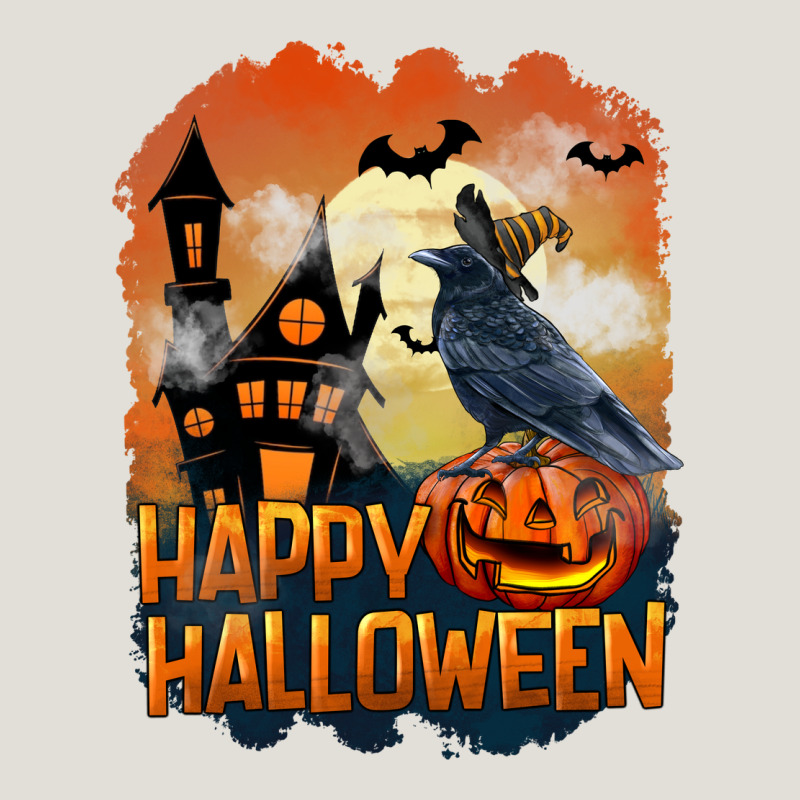 Happy Halloween With Crow Heavy Core Tee by LillyAllenDesigns | Teevron