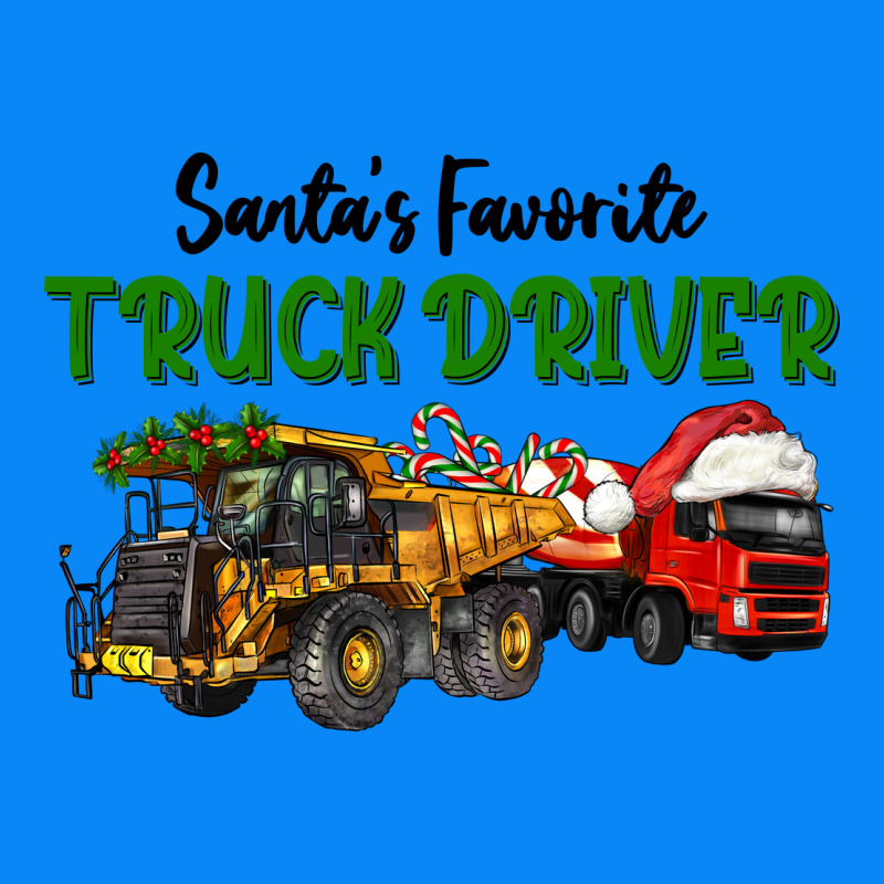 Santa's Favorite Truck Driver Zipper Hoodie by LillyAllenDesigns | Teevron