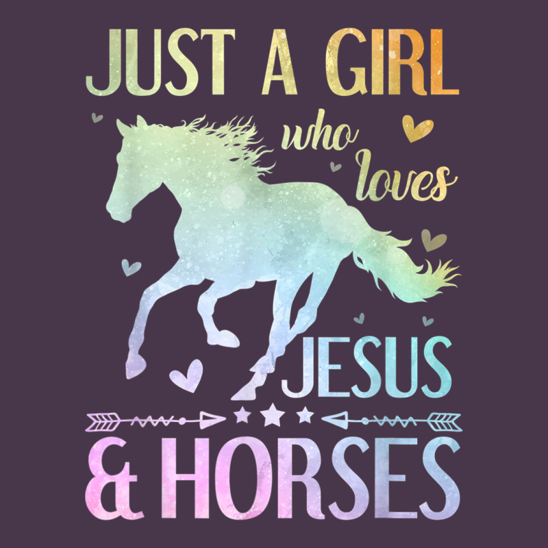 Jesus And Horses, Horse Gifts For Girls, Women Heavyweight Hoodie by minhPixels | Teevron