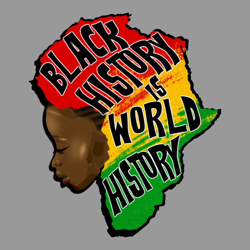 Black History Is World History Vintage Hoodie by CowGirlArtShop | Teevron