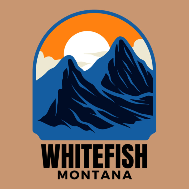 Whitefish Mt Heavyweight Hoodie by minhPixels | Teevron